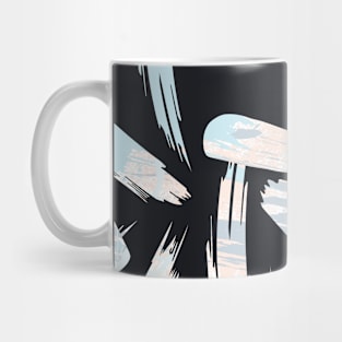 Abstract artistic beautiful pattern with strokes Mug